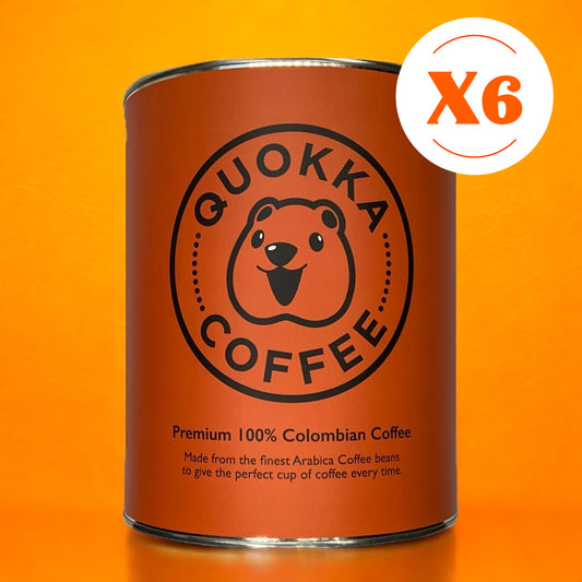 Quokka Coffee 750g Tin x 6 (4.5kg)